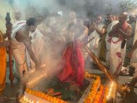 Shri Chandika Homa Purnahuti - Sharadiya Navaratri Utsava 2025 at Shirali - Day 10 (01 Oct 2025)